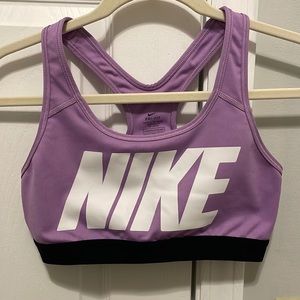 Womens Nike Sports Bra- Purple